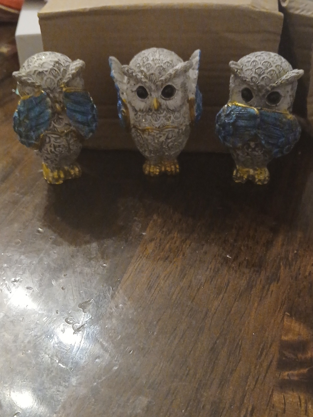 See,hear Or Speak No Evil Cute Mini 2inches Slelf Sitters